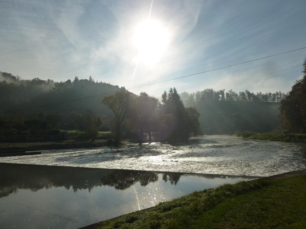 Pstrossova Vila - U Klasterni Zahrady Bechyně Extérieur photo